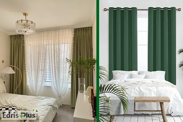 چگونه در اتاق خواب از رنگ سبز استفاده کنیم؟