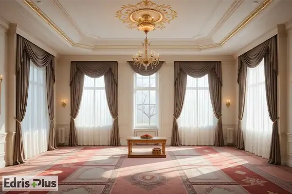 Curtains for the prayer room