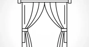 پرده دکور پوششی