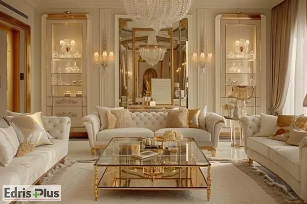 دکوراسیون طلایی منزل