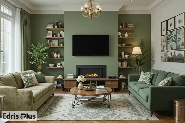 دکوراسیون مدرن با رنگ سبز دکوراسیون مدرن با رنگ سبز