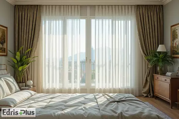 چگونه پرده باعث بزرگ تر دیده شدن اتاق می شود؟