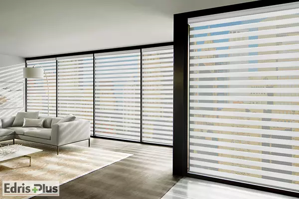 پرده‌های زبرا (Zebra Curtains)
