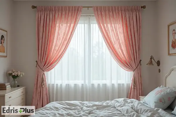  پرده اتاق خواب جوان دخترانه