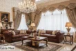 پرده با رنگ بژ