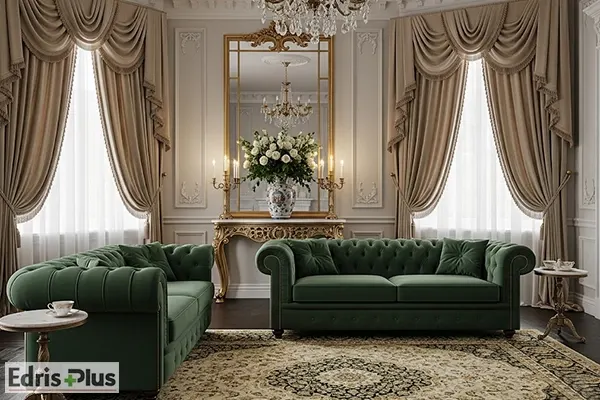 پرده سلطنتی بژ پرده سلطنتی بژ