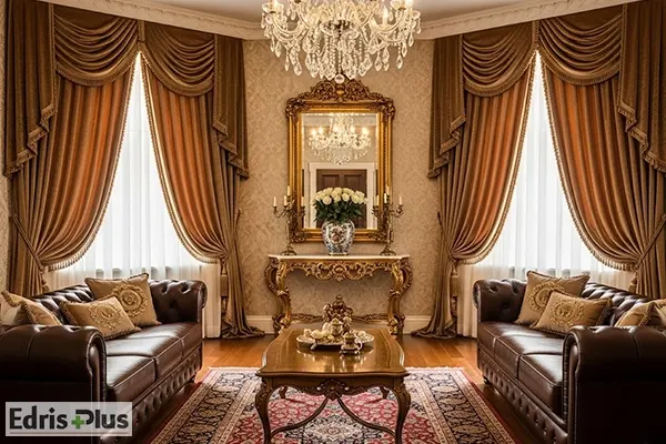 پرده پذیرایی سلطنتی کاراملی پرده پذیرایی سلطنتی کاراملی