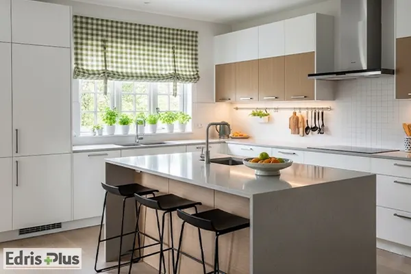 پرده طرحدار آشپزخانه پرده طرحدار آشپزخانه