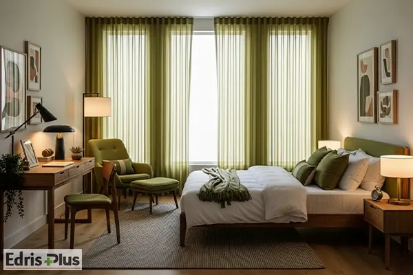 پرده اتاق خواب مینیمال پرده اتاق خواب مینیمال