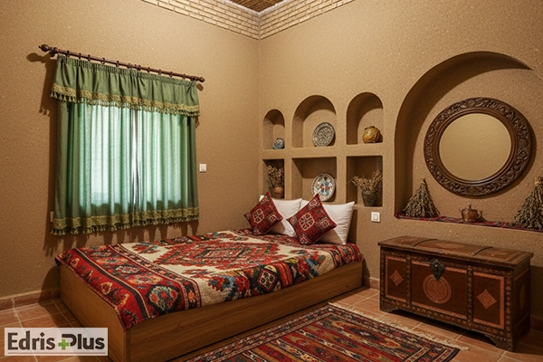 پرده خاص برای خانه روستایی