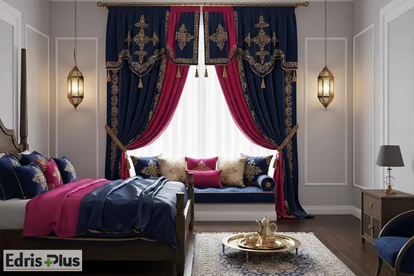 پرده اتاق خواب عربی پرده اتاق خواب عربی
