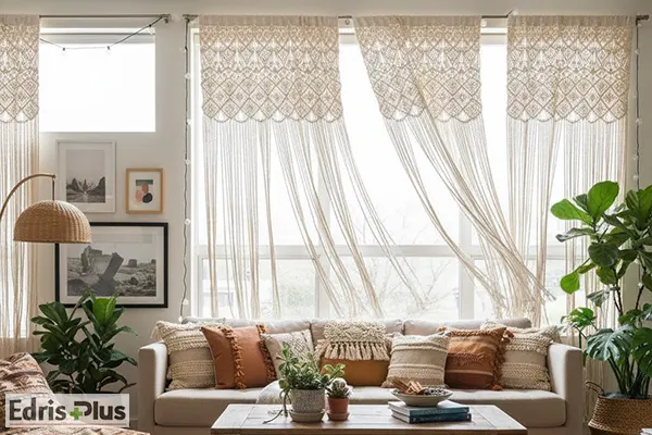 انتخاب پرده مناسب برای دکوراسیون سبک بوهو