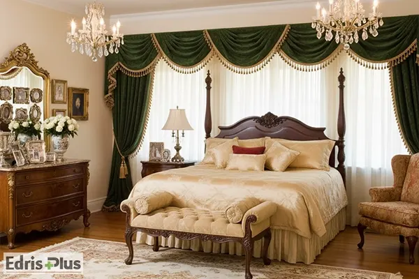 پرده کلاسیک اتاق خواب