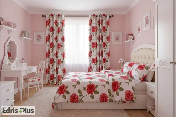 ست پرده با روتختی ست پرده با روتختی