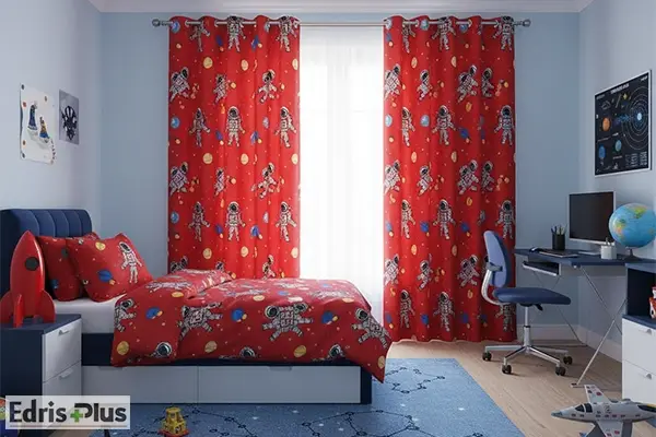 پرده پانچ ست با روتختی پرده پانچ ست با روتختی