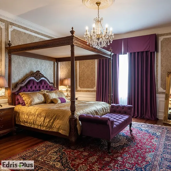 پرده ساده برای خانه سنتی