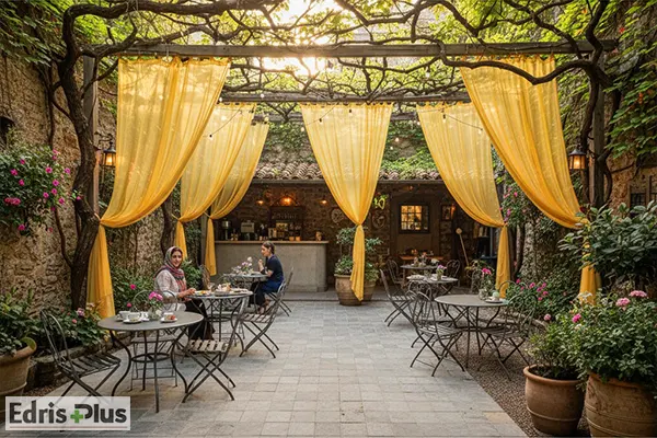 9 مدل پرده مناسب برای فضای باز