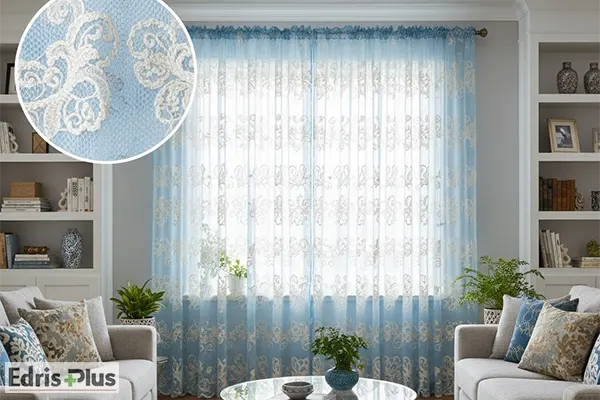 مدل پرده خامه دوزی