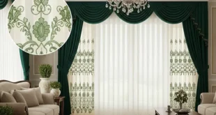 پرده خامه دوزی