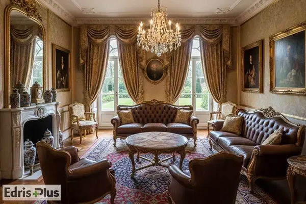 اتاق پذیرایی کلاسیک لوکس اتاق پذیرایی کلاسیک لوکس