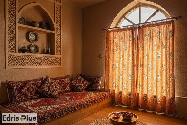 والان پرده ساده و شیک والان پرده ساده و شیک