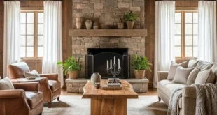 پرده های مناسب برای دکوراسیون روستیک