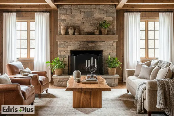 پرده های مناسب برای دکوراسیون روستیک