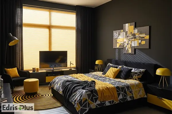 دکوراسیون اتاق خواب لاکچری