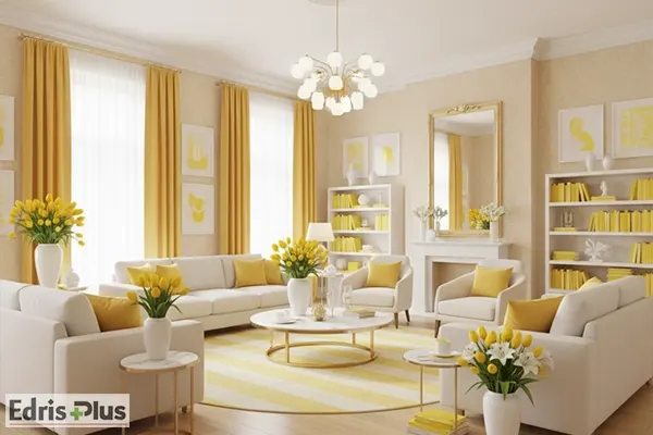 دکوراسیون زرد لیمویی دکوراسیون زرد لیمویی