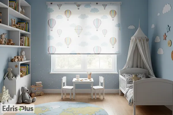 پوشاندن پنجره با پرده شید رول