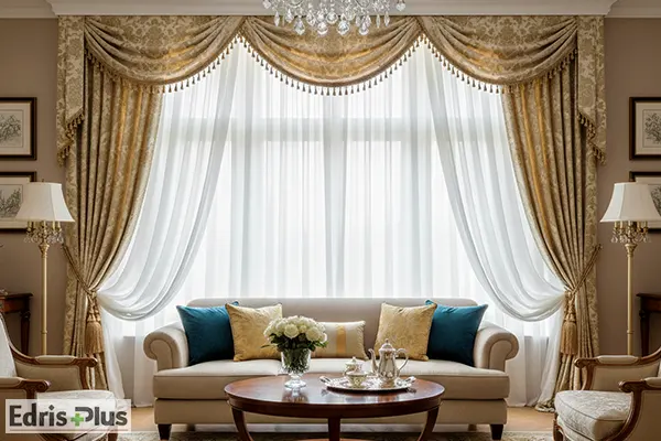 پوشاندن پنجره با پرده حریر