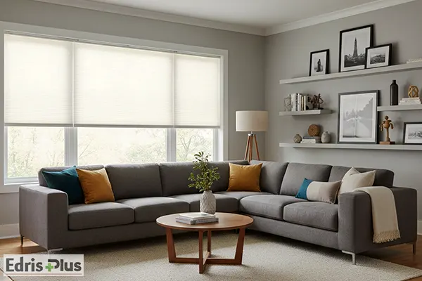 پوشاندن پنجره با پرده هانیکوم