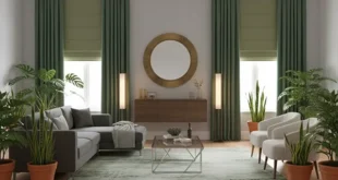 پرده برای پنجره های بلند