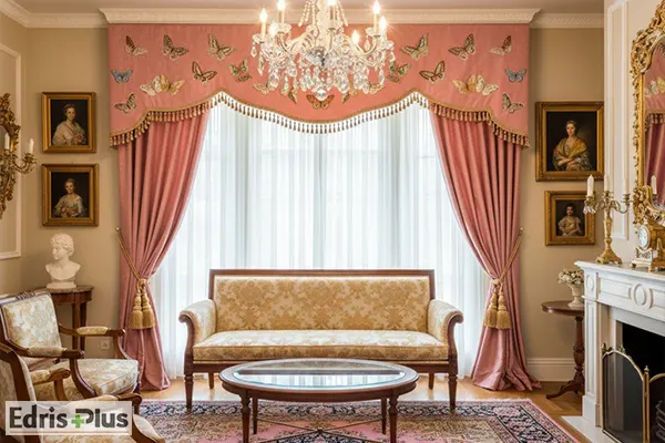 پرده پذیرایی کلاسیک