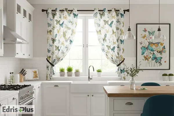 پرده پانچی کوتاه