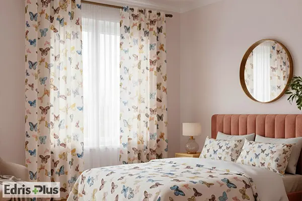 پرده پانچ اتاق خواب