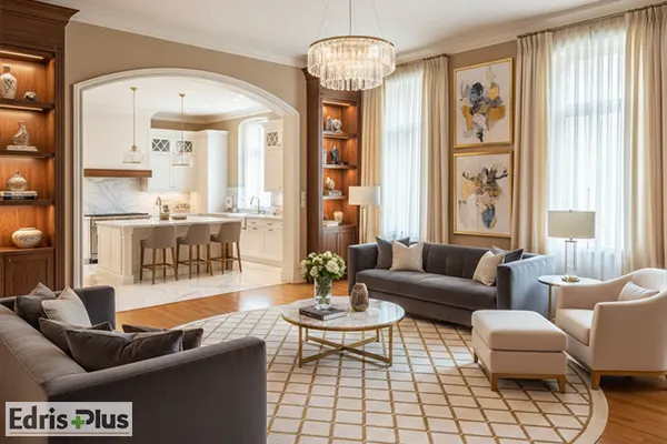 پرده پذیرایی مدرن و شیک پرده پذیرایی مدرن و شیک