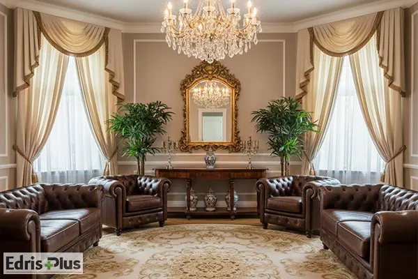 پرده پذیرایی کلاسیک پرده پذیرایی کلاسیک