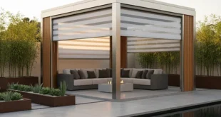 پرده برای آلاچیق