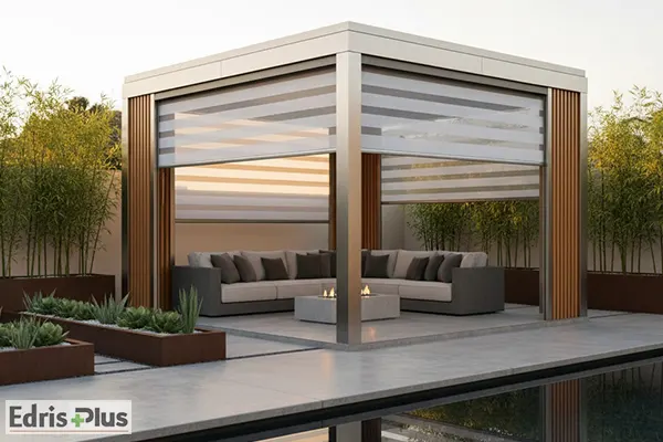 پرده برای آلاچیق