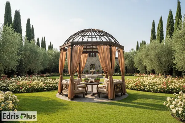 آلاچیق با پرده