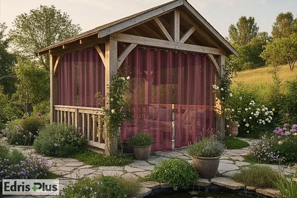 پرده پانچ برای آلاچیق