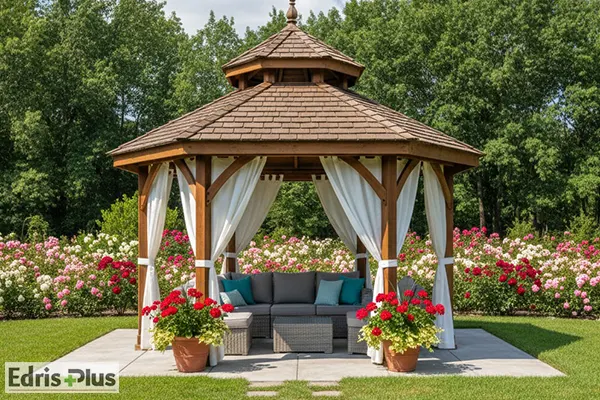 آلاچیق پرده دار