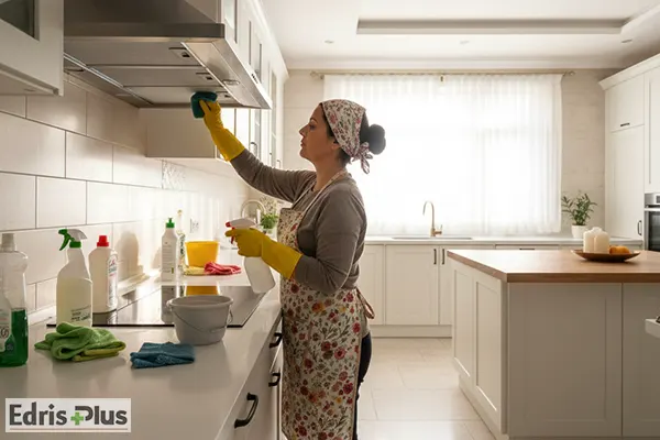 لیست کارهای خانه تکانی + نکات ریز