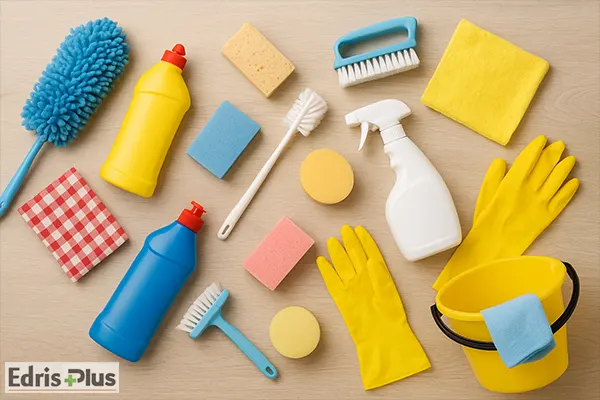 لیست کارهای خانه تکانی + نکات ریز