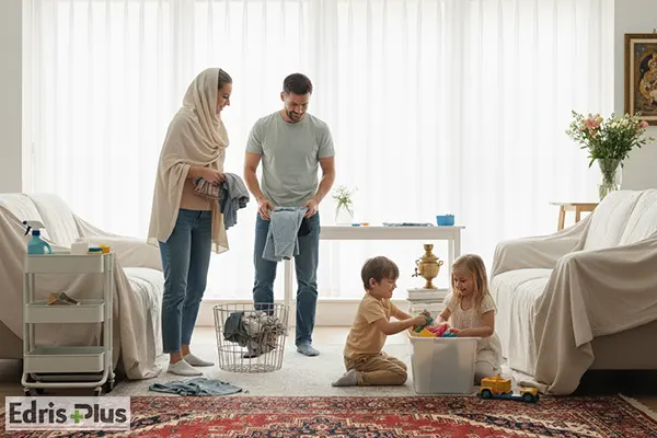 چگونه خانه تکانی راحتی داشته باشیم؟