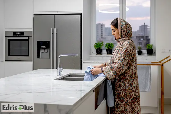 روش از بین بردن لکه چربی از روی پارچه