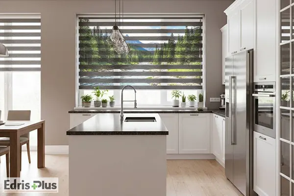 پرده زبرا طرح طبیعت پرده زبرا طرح طبیعت