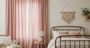 پرده با پارچه متقال