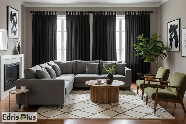 پرده پذیرایی مینیمال